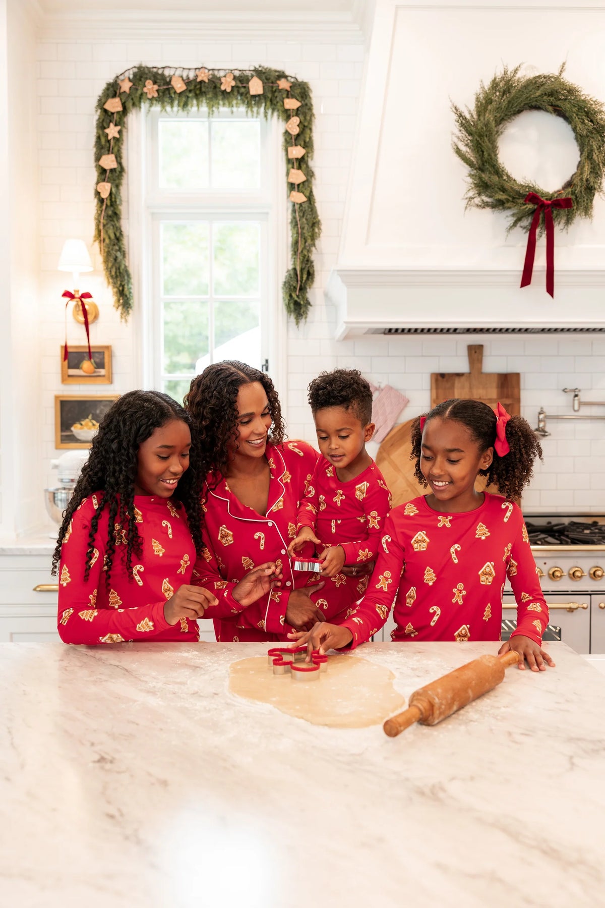 Long Sleeve Pajamas | Gingerbread