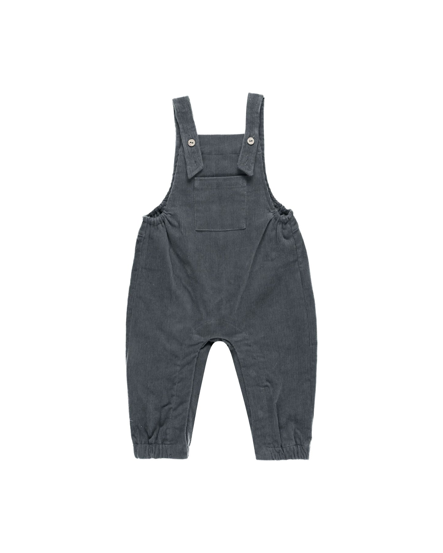 Corduroy Baby Overalls I Indigo