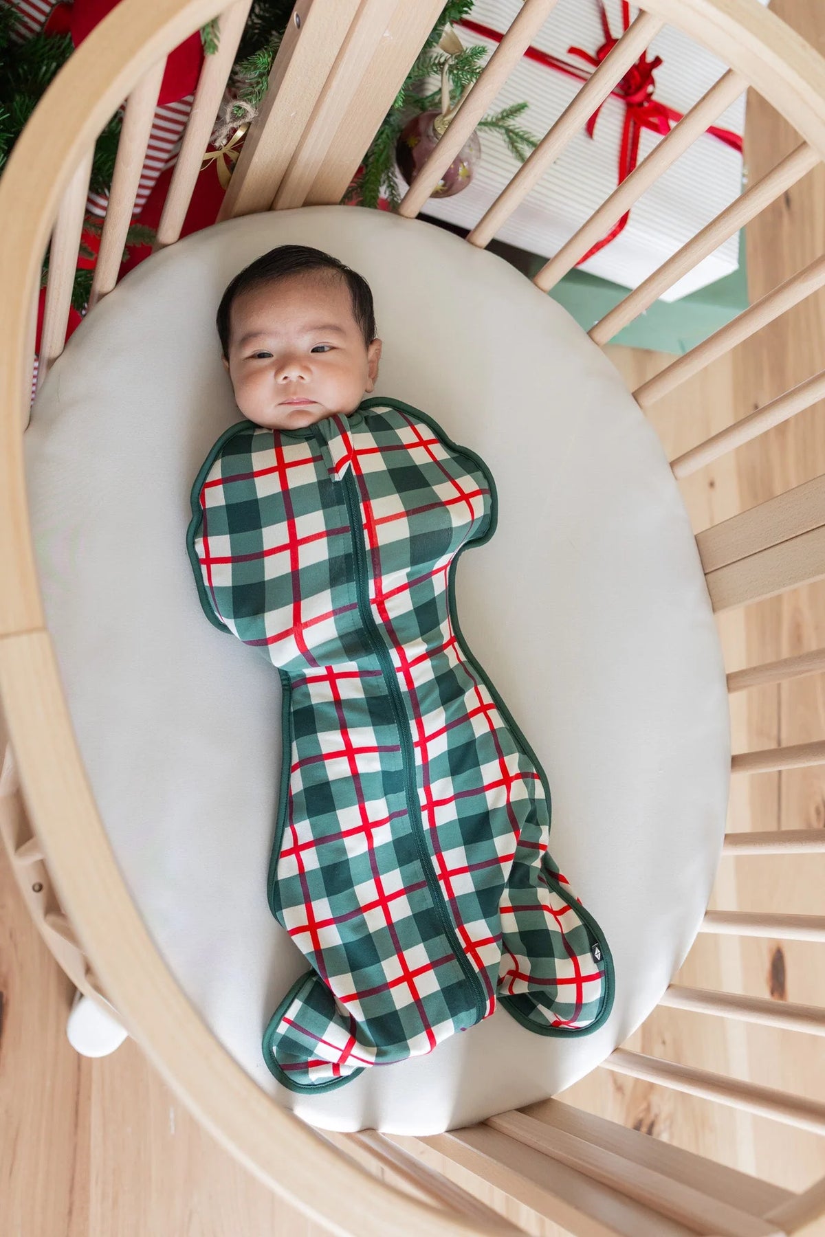 Swaddle Bag 0.5 Tog | Holiday Plaid