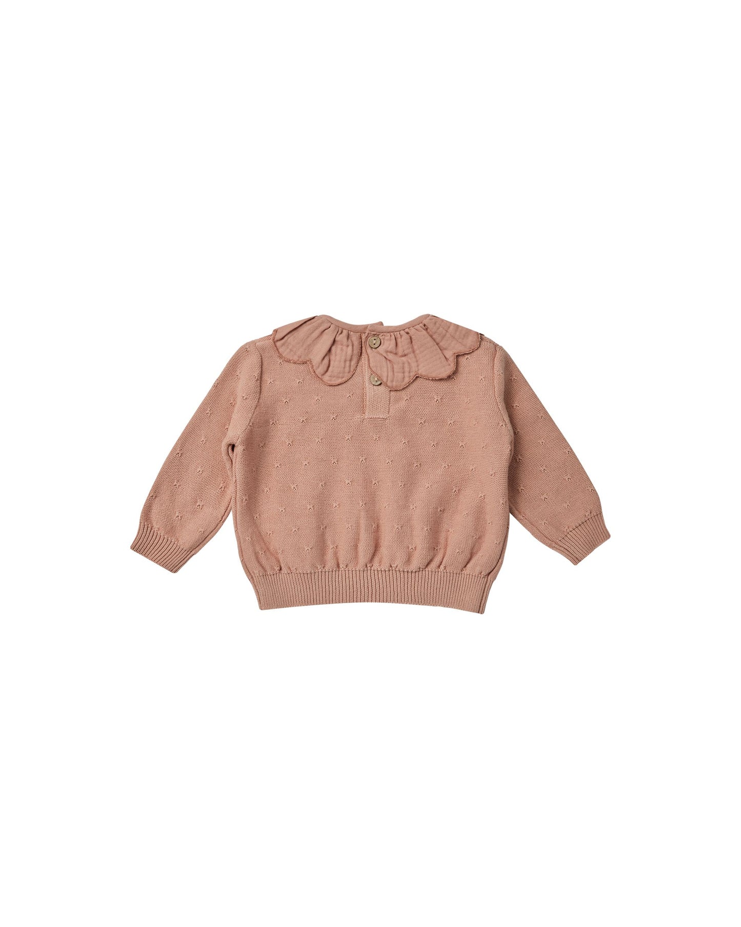 Petal Knit Sweater I Rose