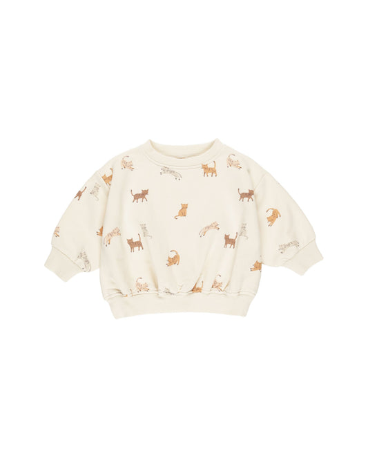 Relaxed Sweatshirt l Cats