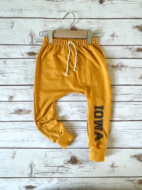 Classic Mustard Joggers I Iowa