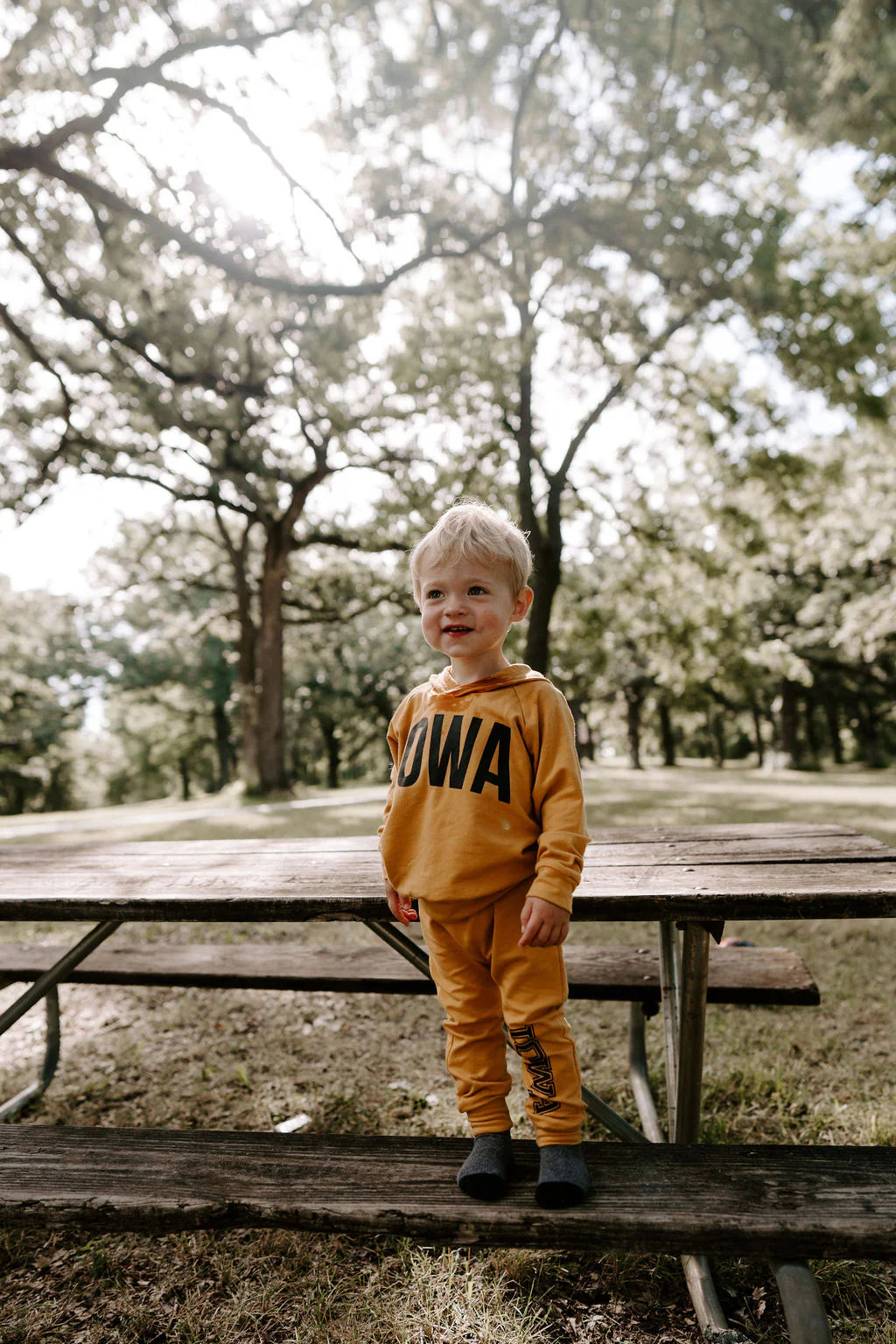 Mustard Classic Joggers I Iowa