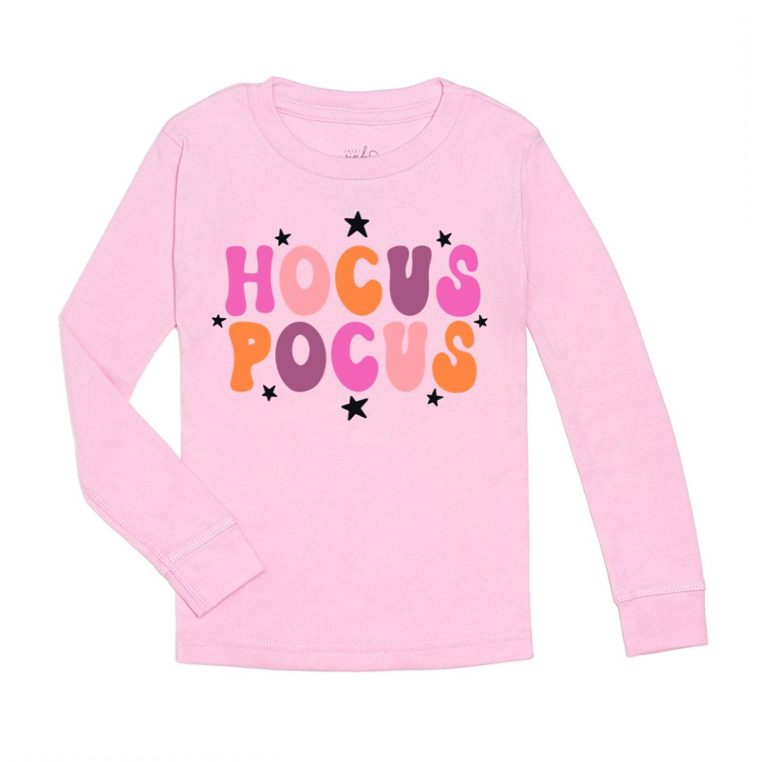 Hocus Pocus Halloween Long Sleeve Shirt | Pink