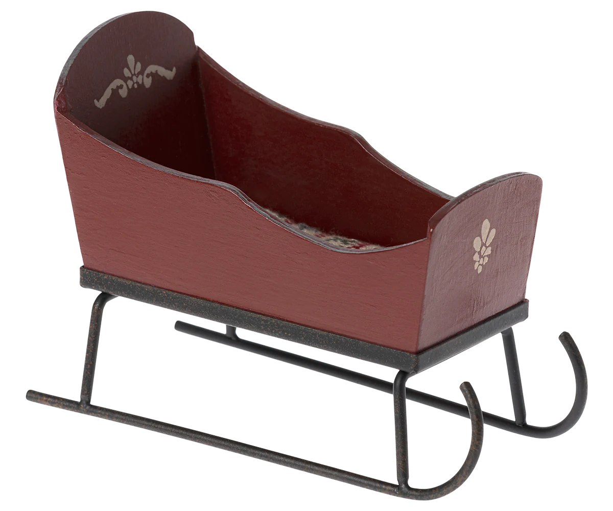 Mouse Sleigh | Red