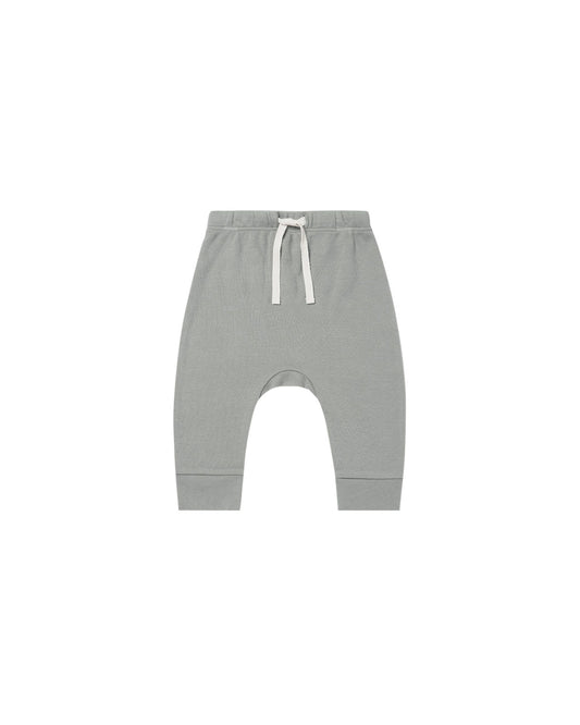 Drawstring Pant | Dusty Blue