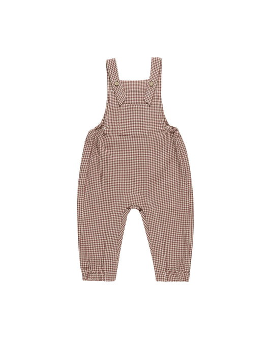 Baby Overall | Plum Gingham