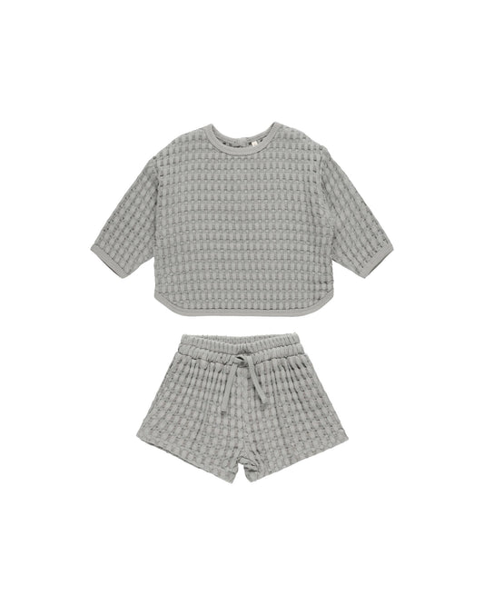 Flynn Set | Dusty Blue