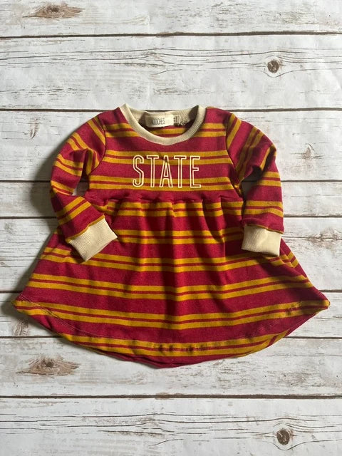 Red Stripe Dress | State