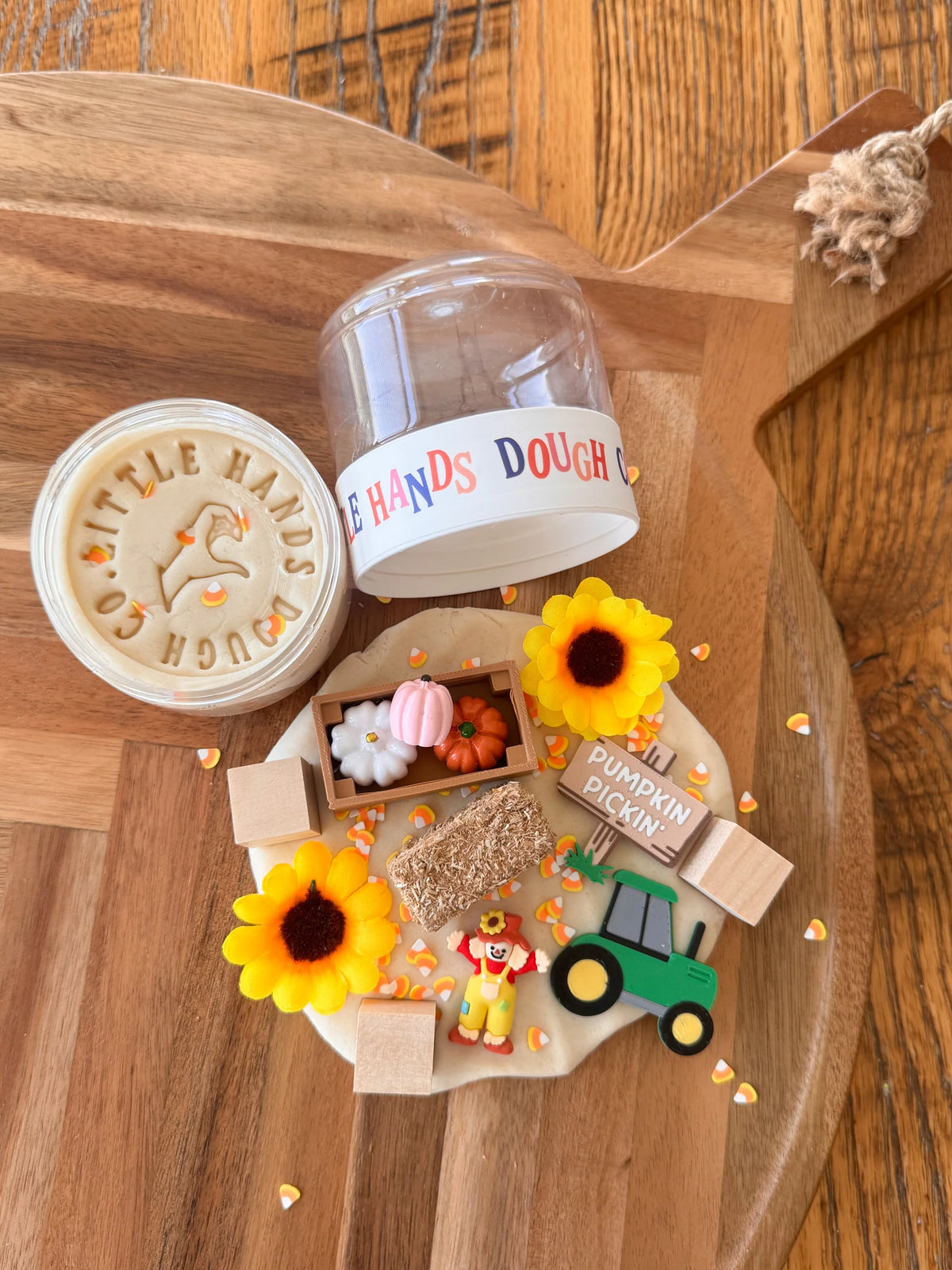 Playdough To-Go Hard | Pumpkin Patch