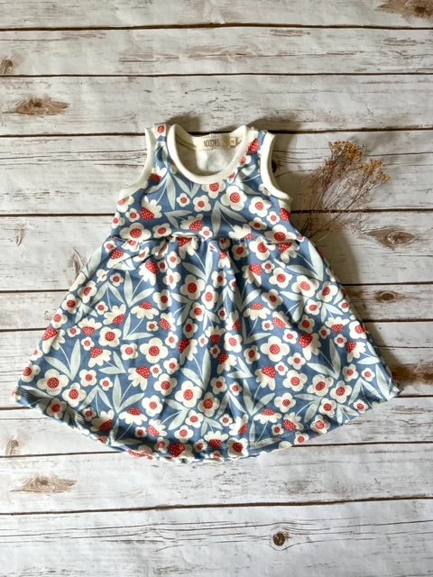 Tank Dress I Floral Berry