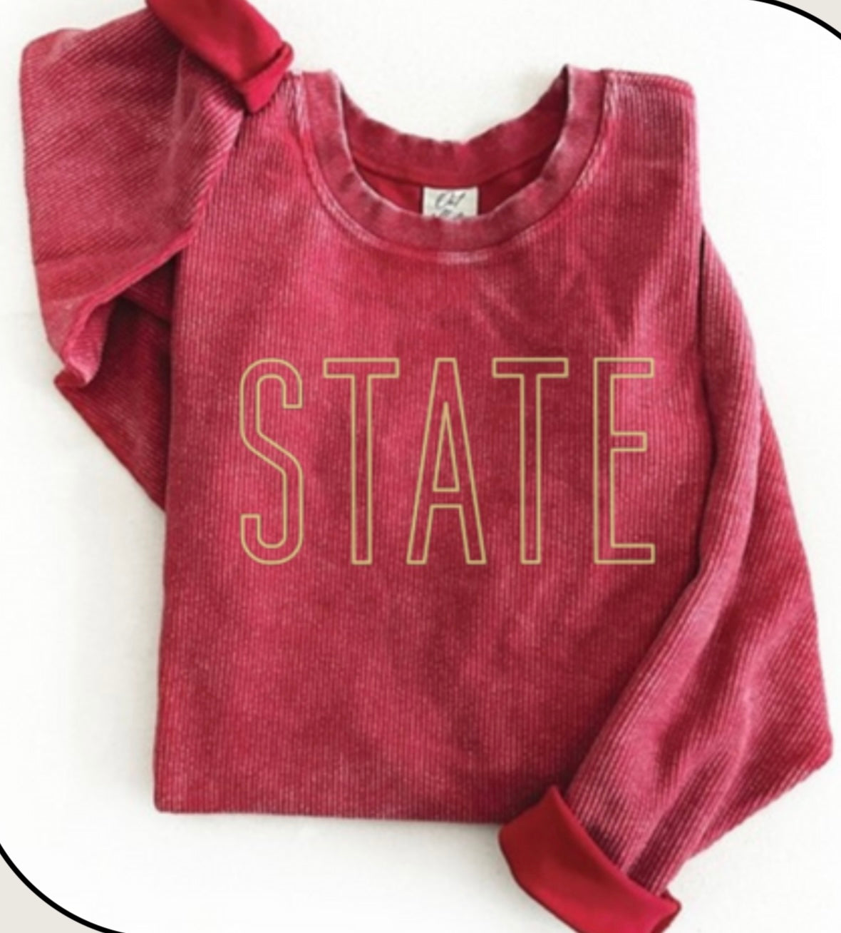 Adult Ribbed Sweater I State