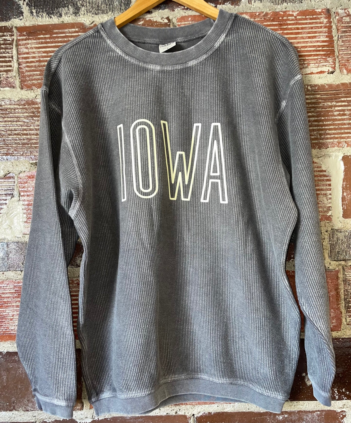 Adult Ribbed Sweater | Iowa