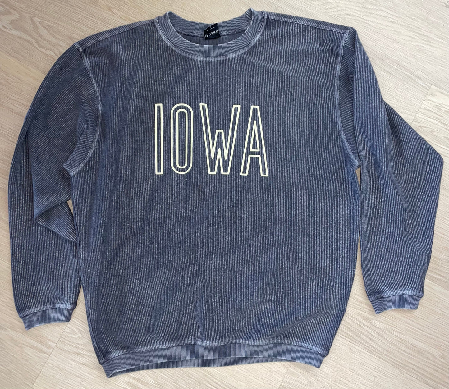 Adult Ribbed Sweater | Iowa