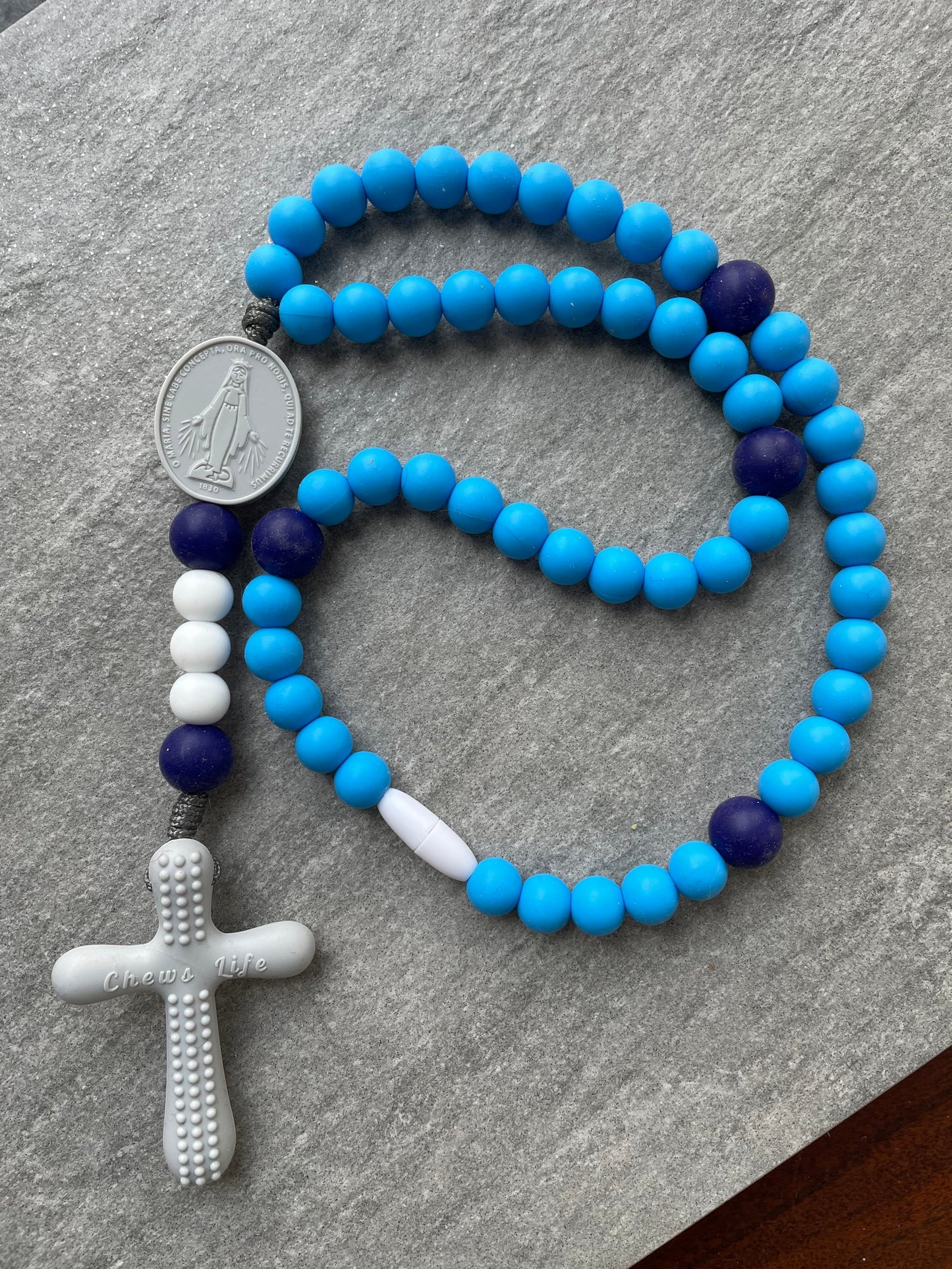 Silicone Rosary I St. John Paul II