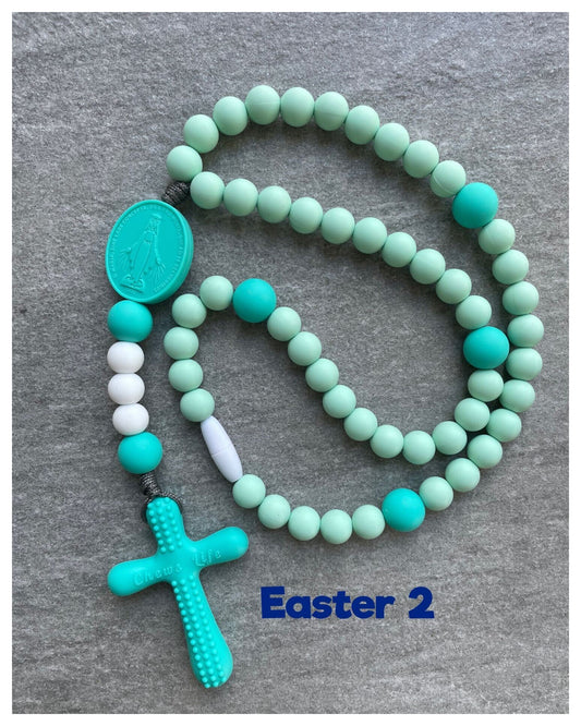 Silicone Rosary I Easter 2