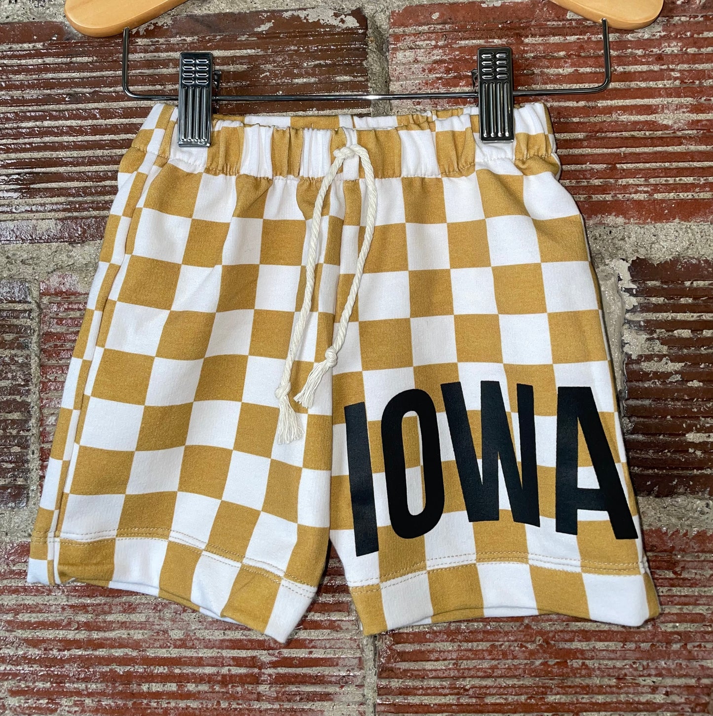 Checkered Everyday Short I Iowa