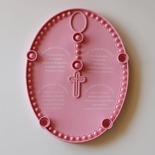 Rosary Popper I Rose Pink