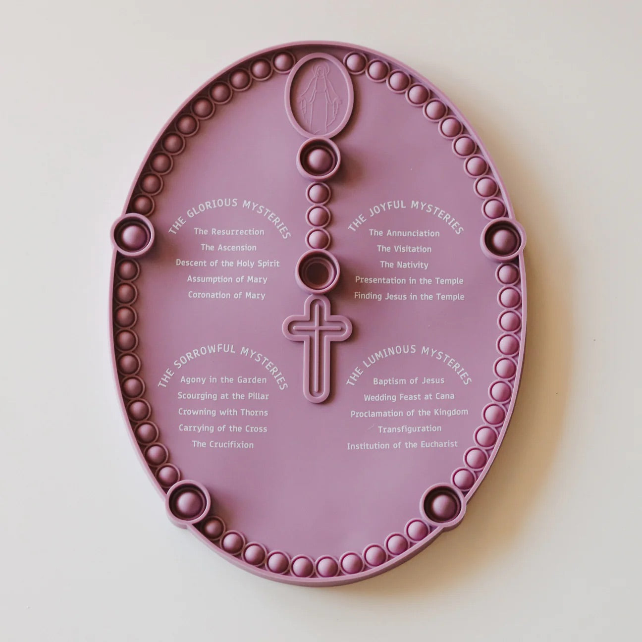 Rosary Popper I Mauve