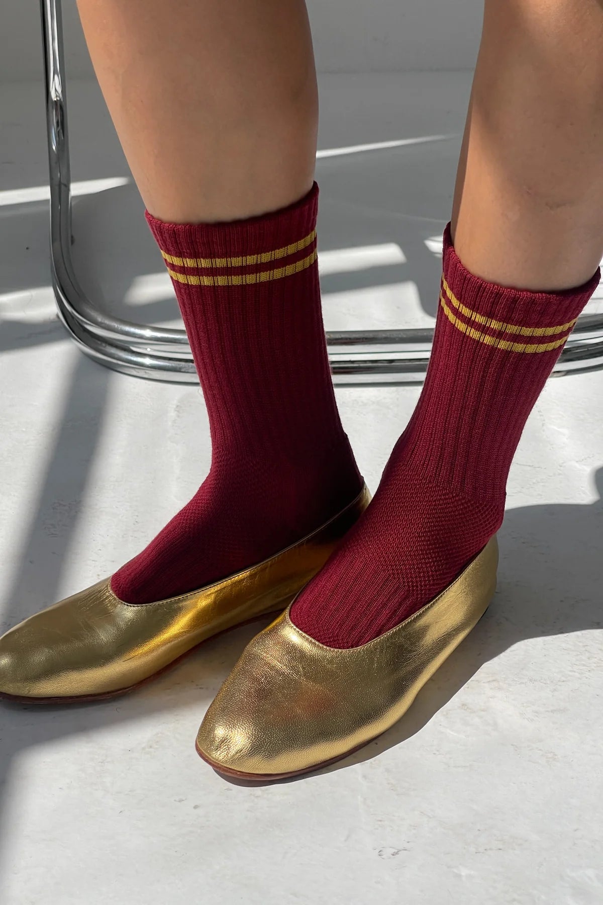 Boyfriend Socks | Cardinal Red