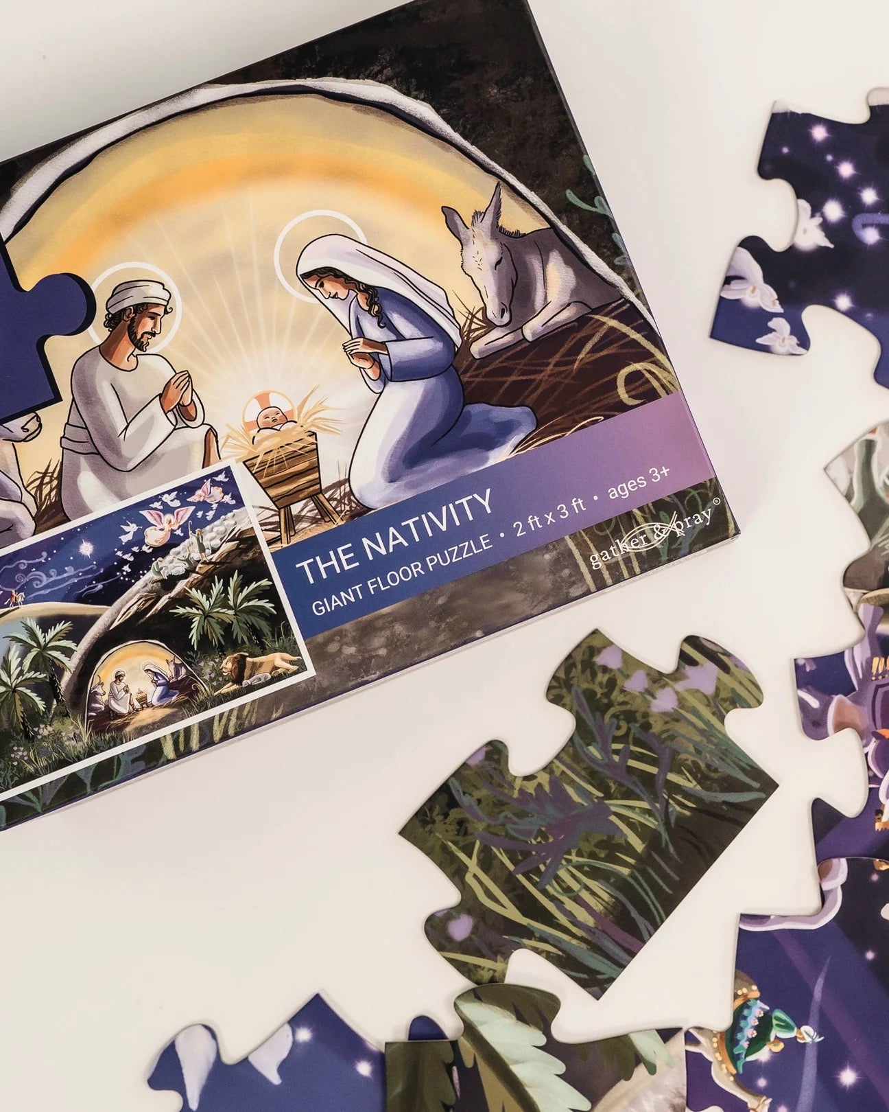 Floor Puzzle | The Nativity