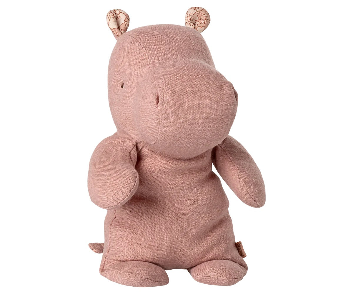 Safari Friends Hippo | Small/Soft Rose