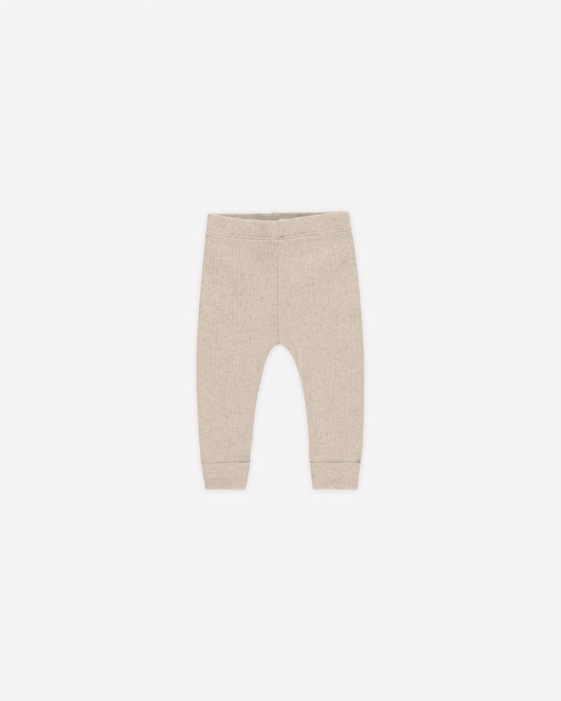 Ribbed Legging | Taupe