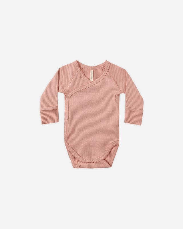 Side Snap Bodysuit | Pink