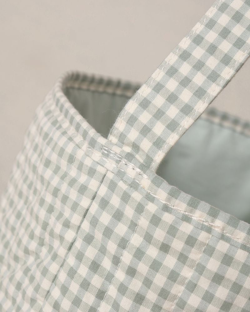 Easter Basket | Eucalyptus Check
