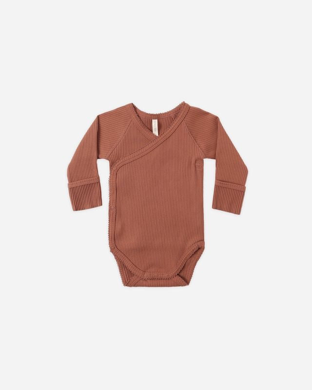 Side Snap Bodysuit | Red