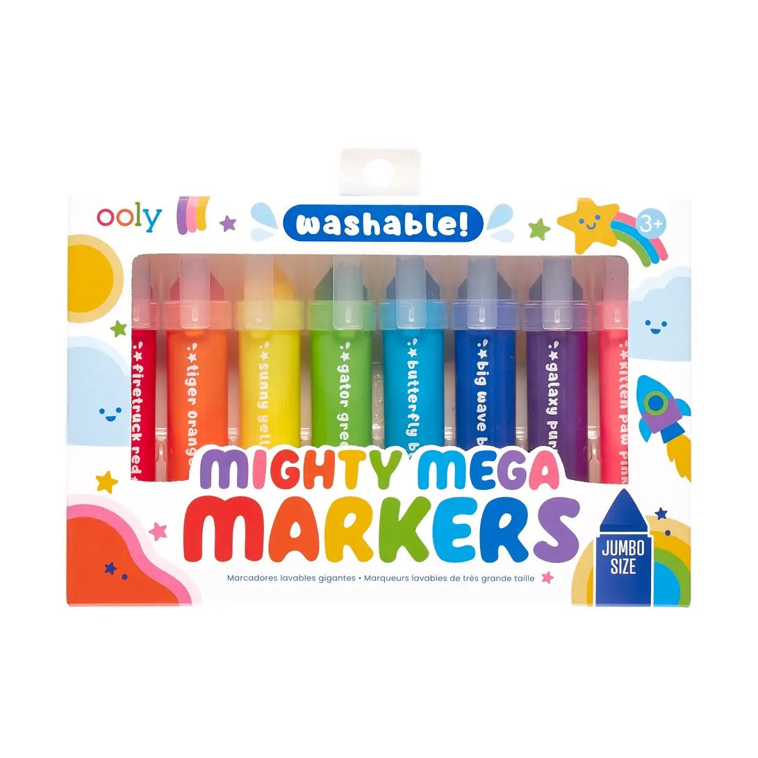 Mighty Mega Washable Markers