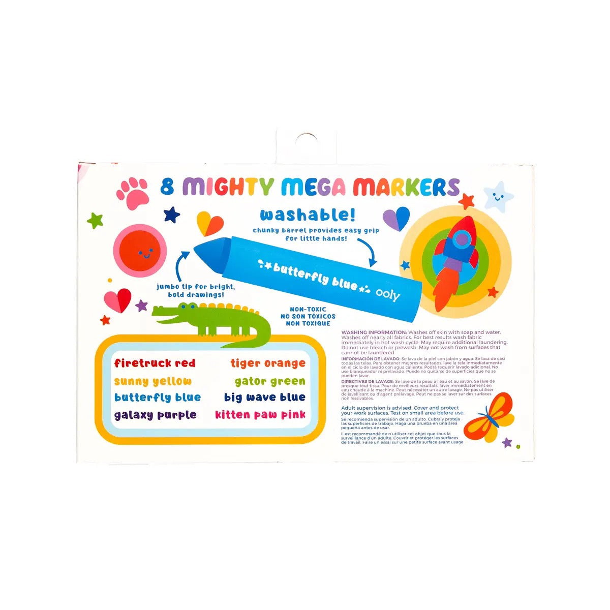 Mighty Mega Washable Markers