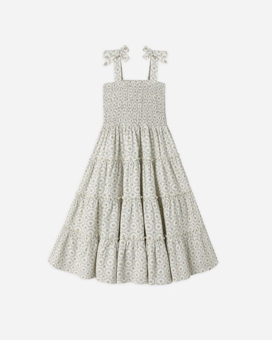 Taylor Dress | Green Fleur