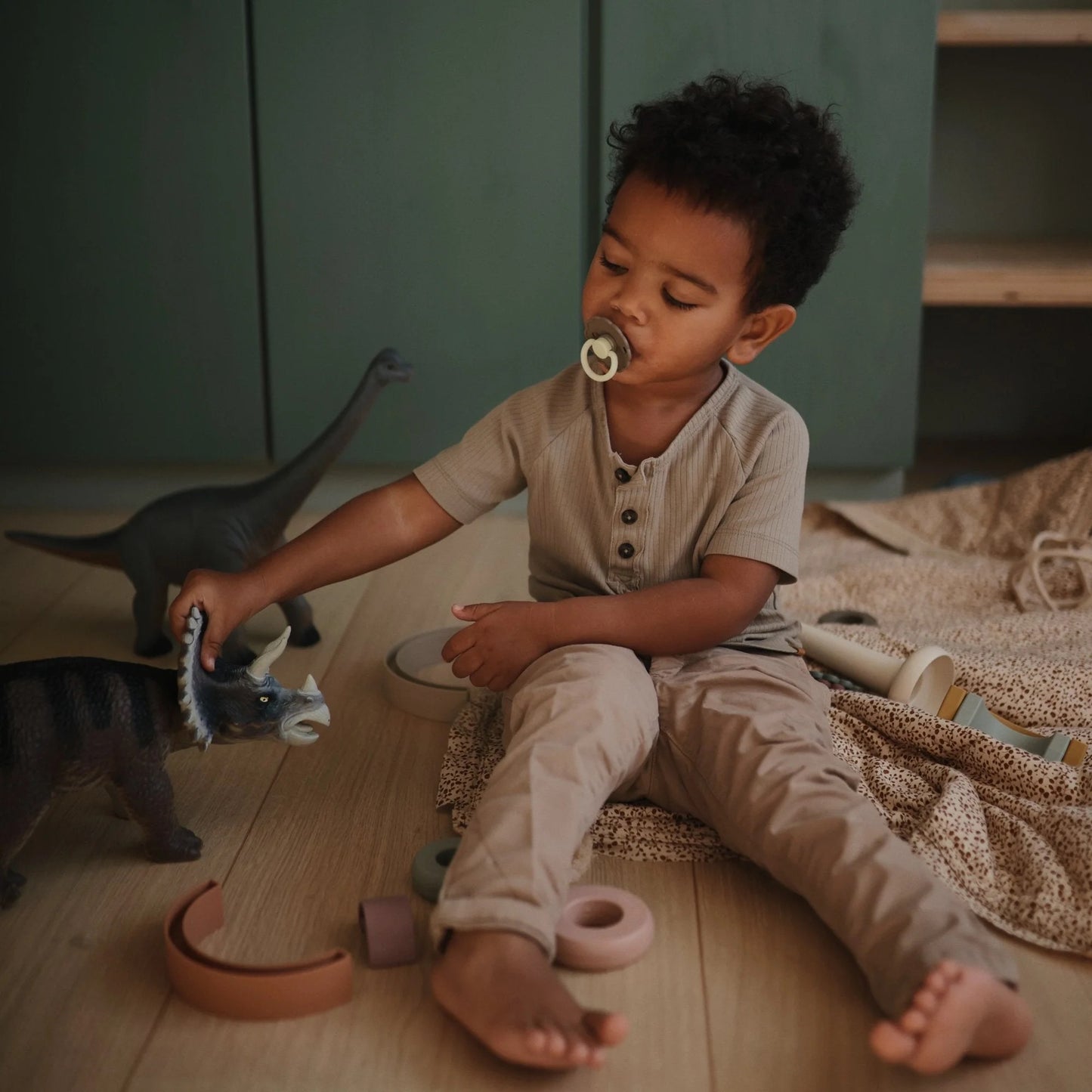 FRIGG Daisy Night Natural Rubber 2-Pack | Portobello/Croissant