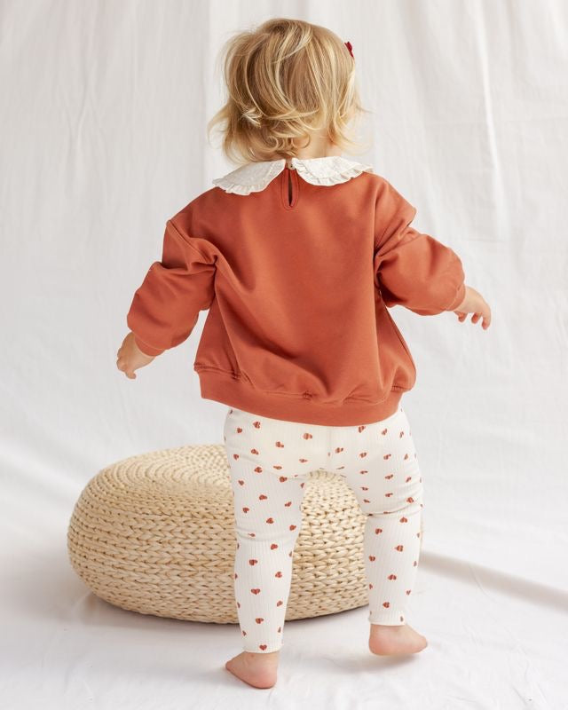 Collared Sweatshirt | Mon Amour