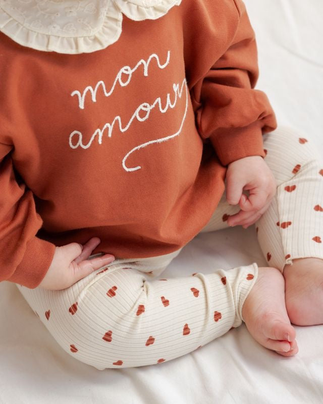 Collared Sweatshirt | Mon Amour