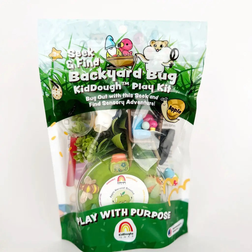 KidDough Play Kit | Backyard Bug (Seek & Find)