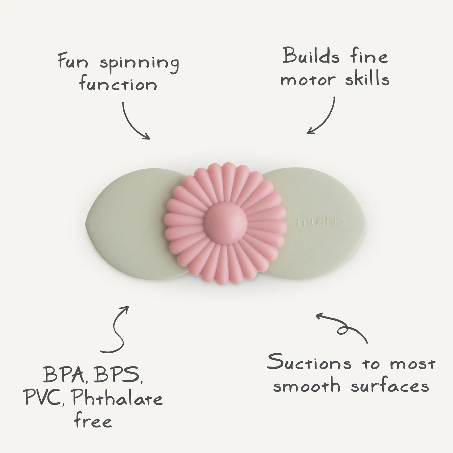 Suction Spinner Toy | Blossom
