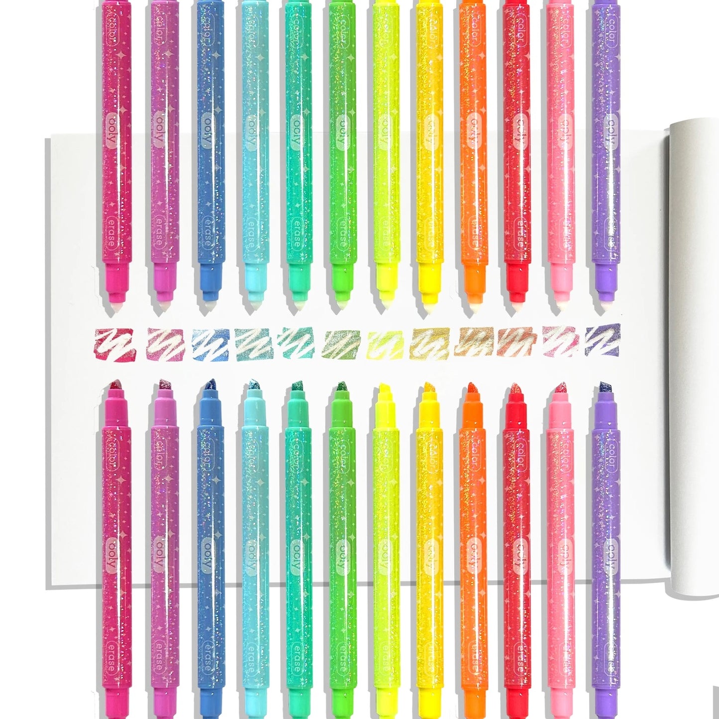 Make No Mistake Glittery Erasable Markers