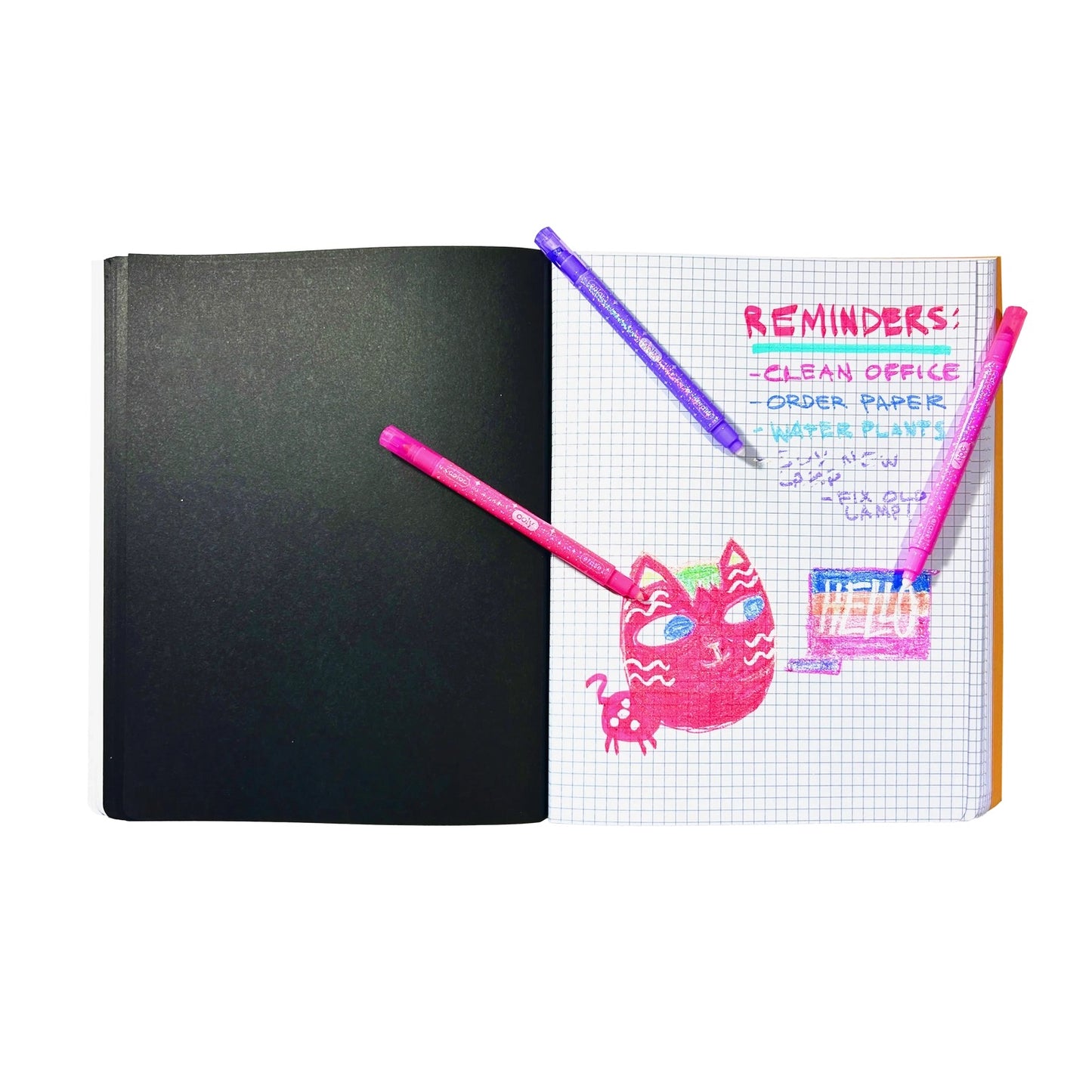 Make No Mistake Glittery Erasable Markers