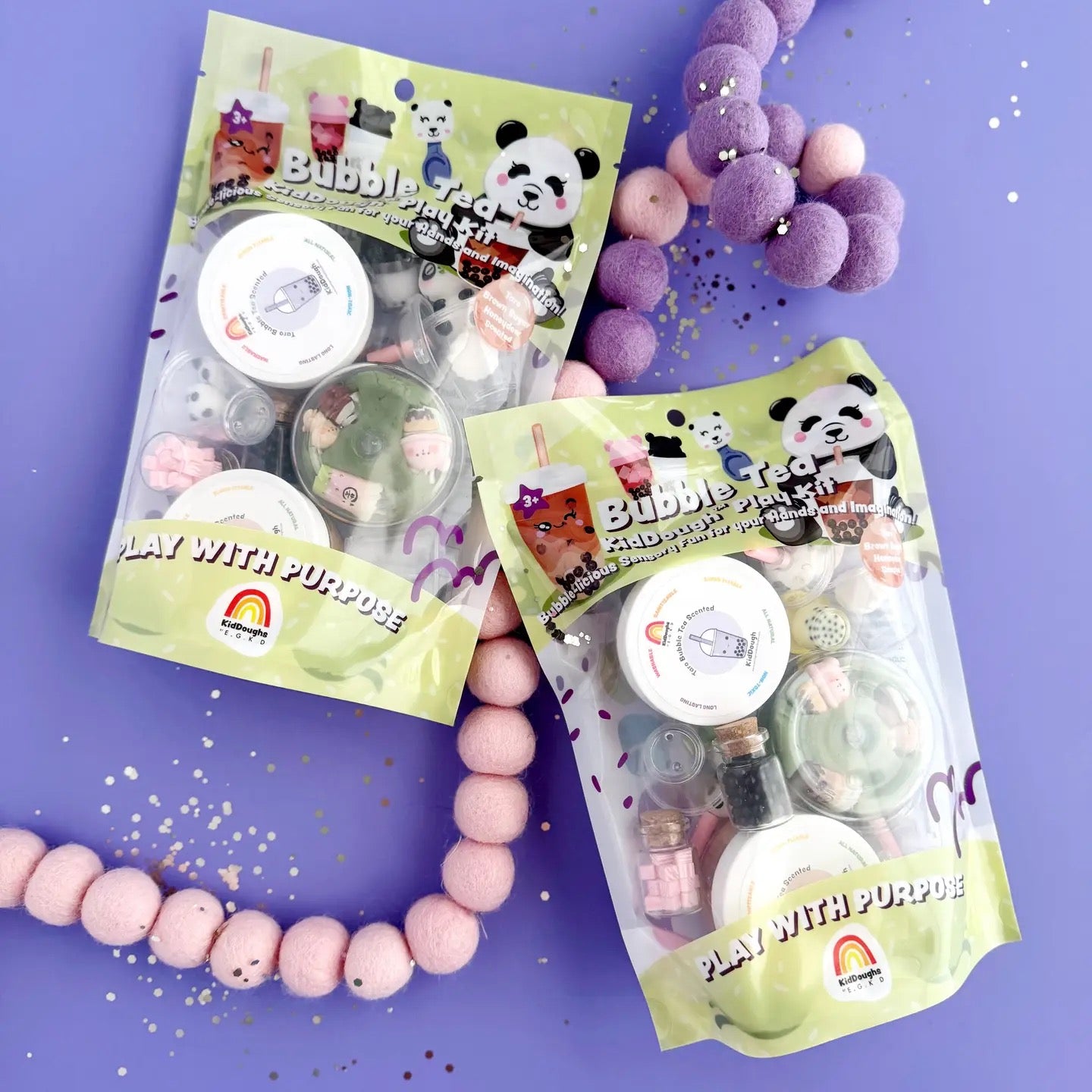 KidDough Play Kit | Bubble Tea