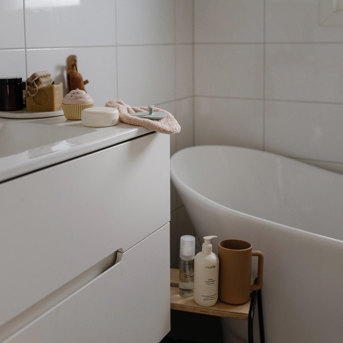 Bath Rinse Cup | Natural