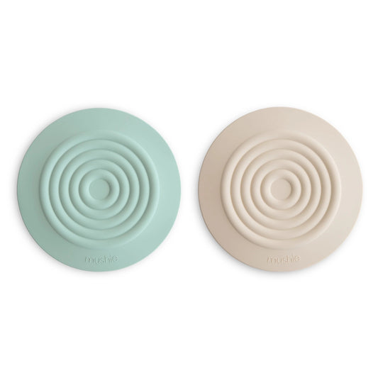 Silicone Drain Stopper | Cambridge Blue/Shifting Sand