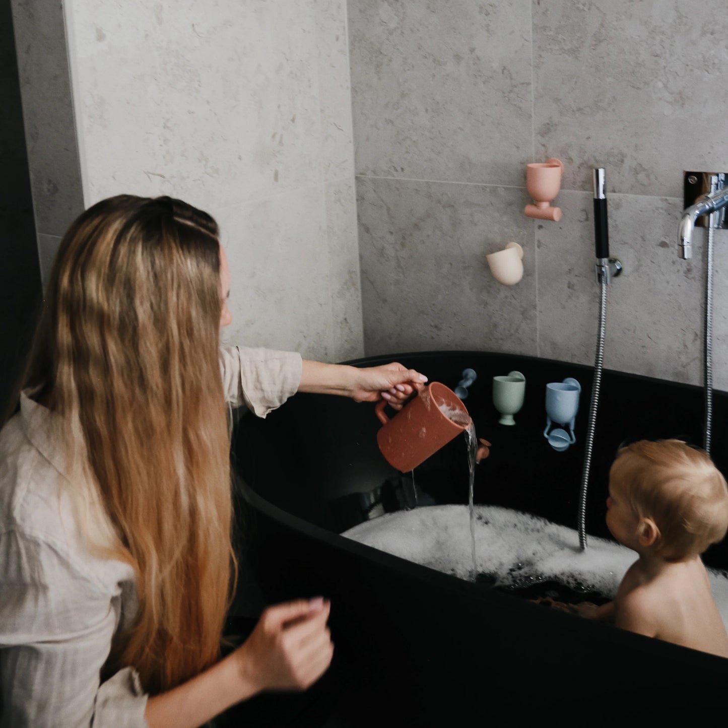 Bath Rinse Cup | Rose