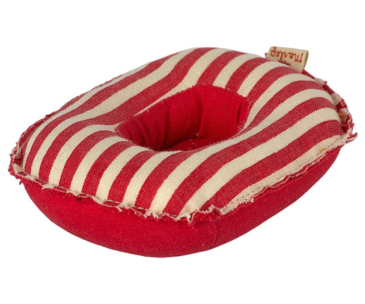 Small Mouse Rubber Boat | Red Stripe