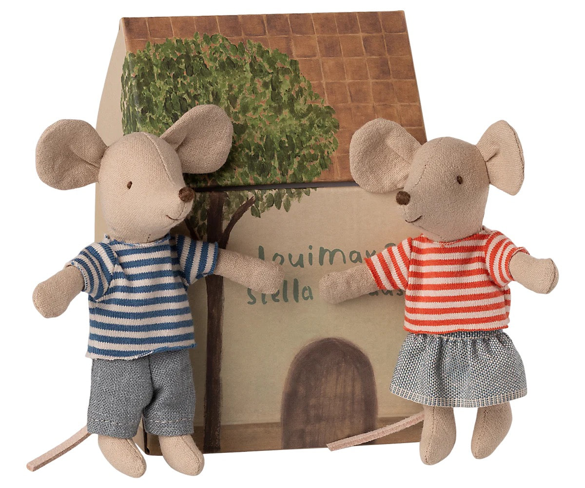 Little Brother and Sister Mice | LouiMax and Stella