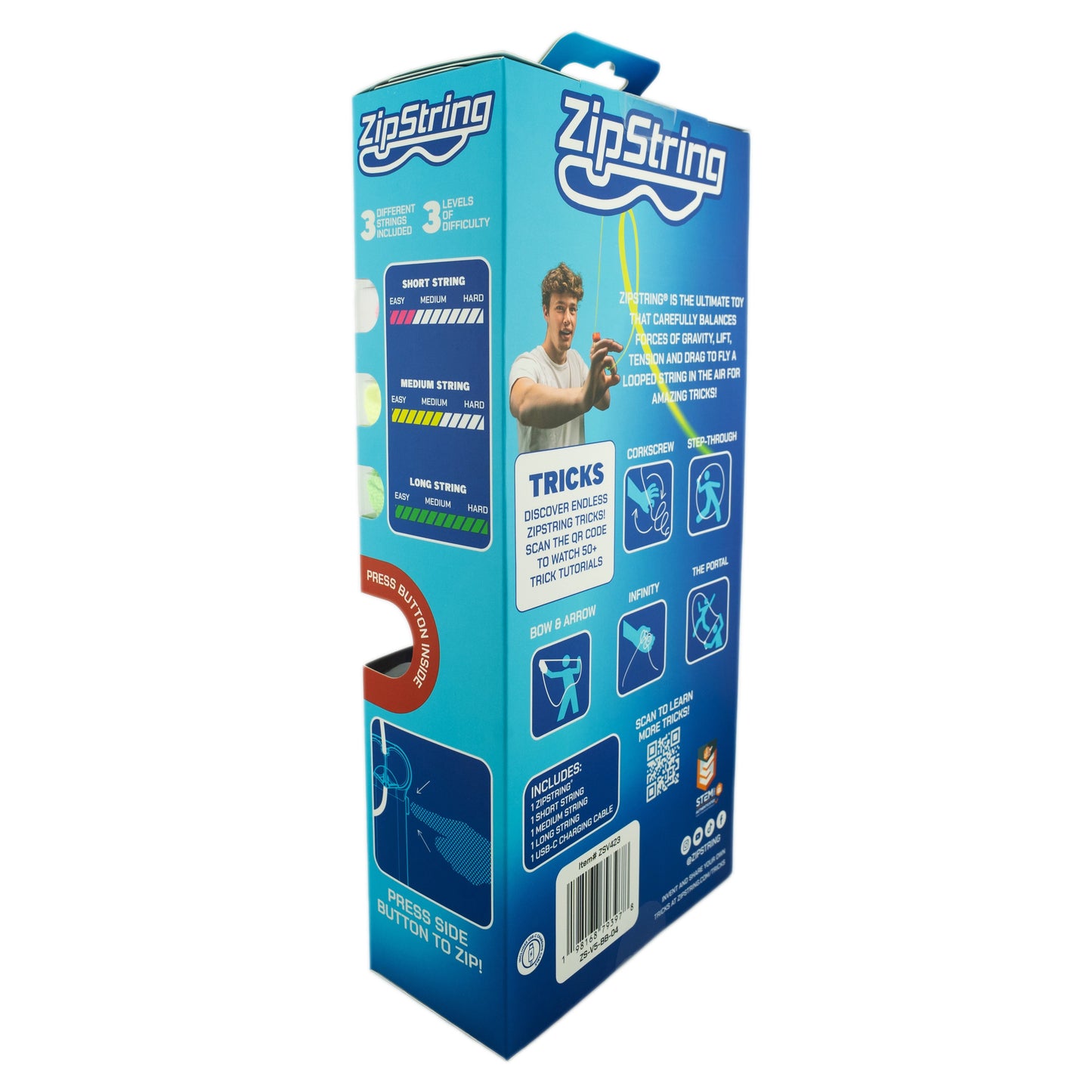 Zipstring | Blue