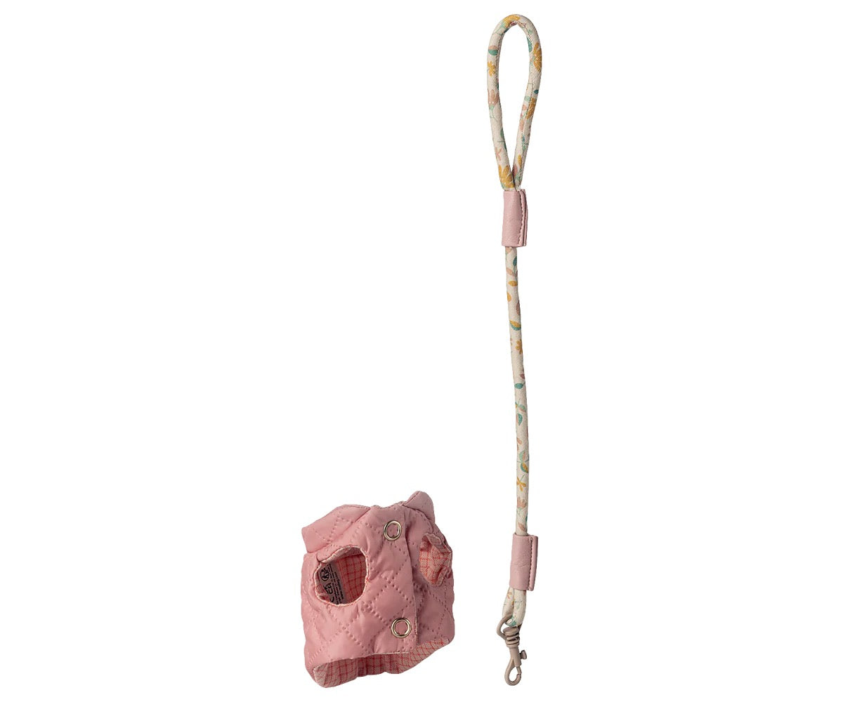 Pet Supply Harness and Leash | Rose
