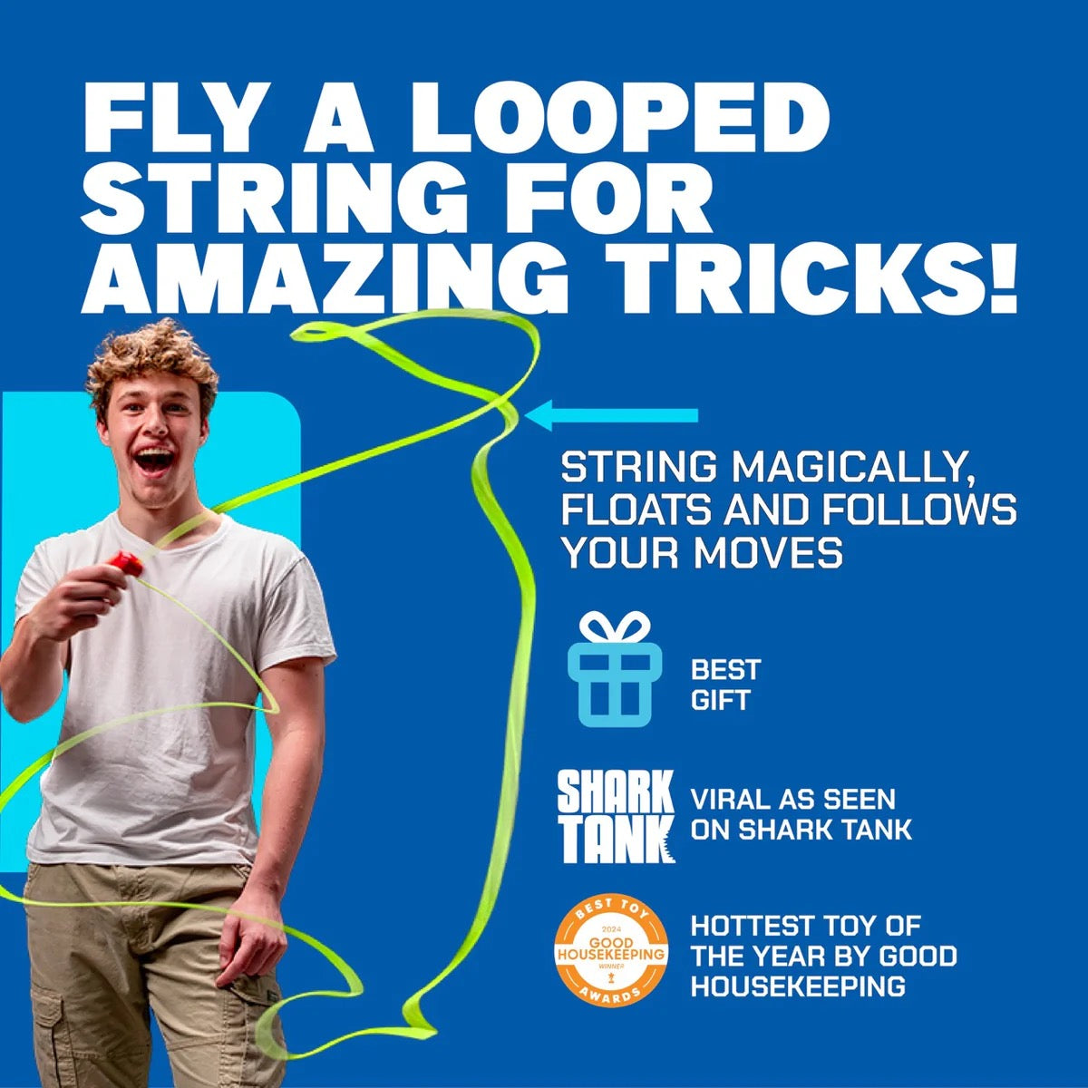 Zipstring | Blue