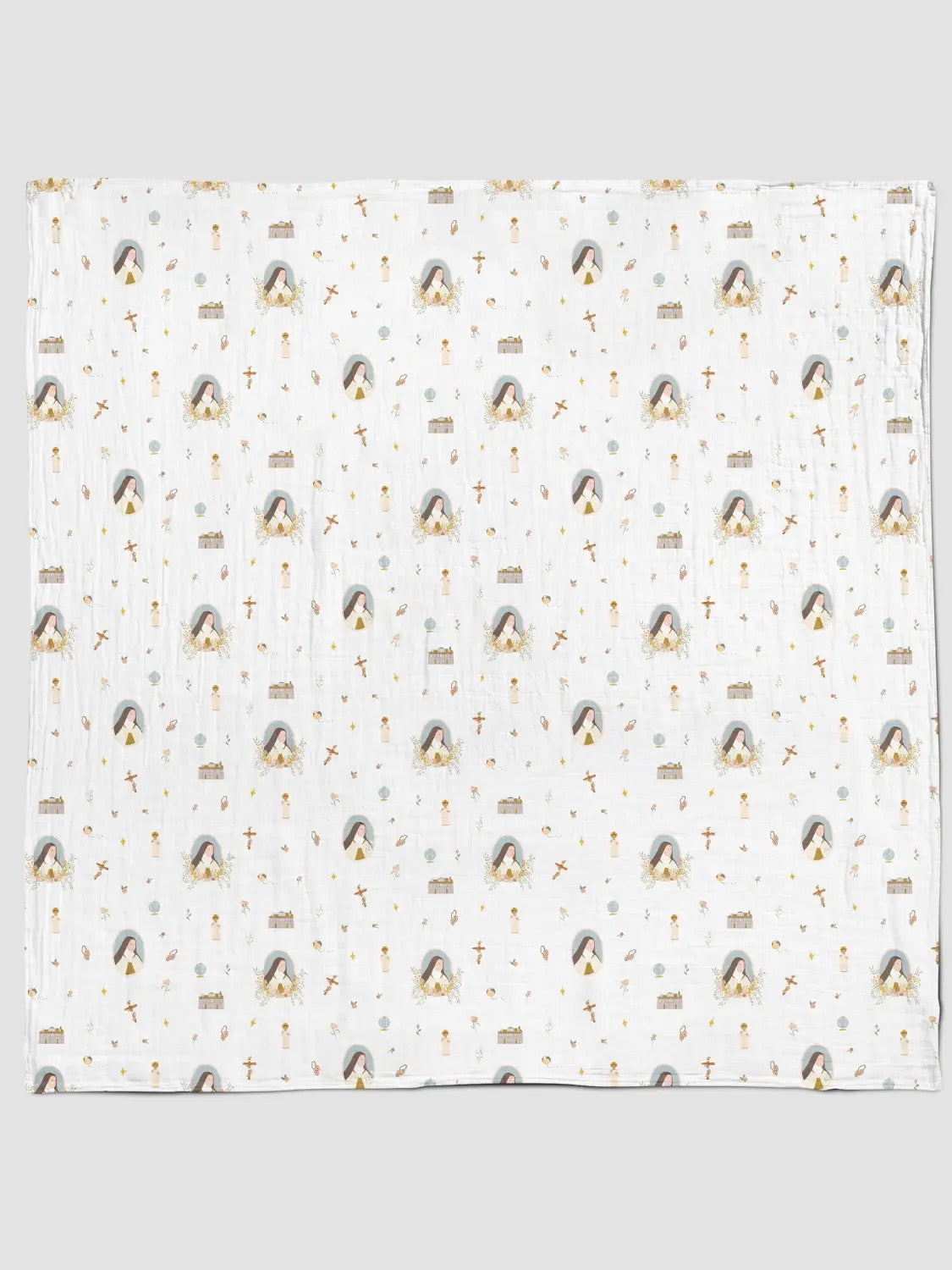 Muslin Swaddle | St. Therese Of Lisieux